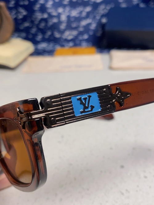 ルイヴィトンサングラス角部分ディテール